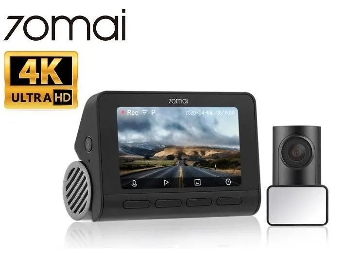 Car camera 70mai Dash A800SE 4K + rear camera RC 22 Packaging status original
