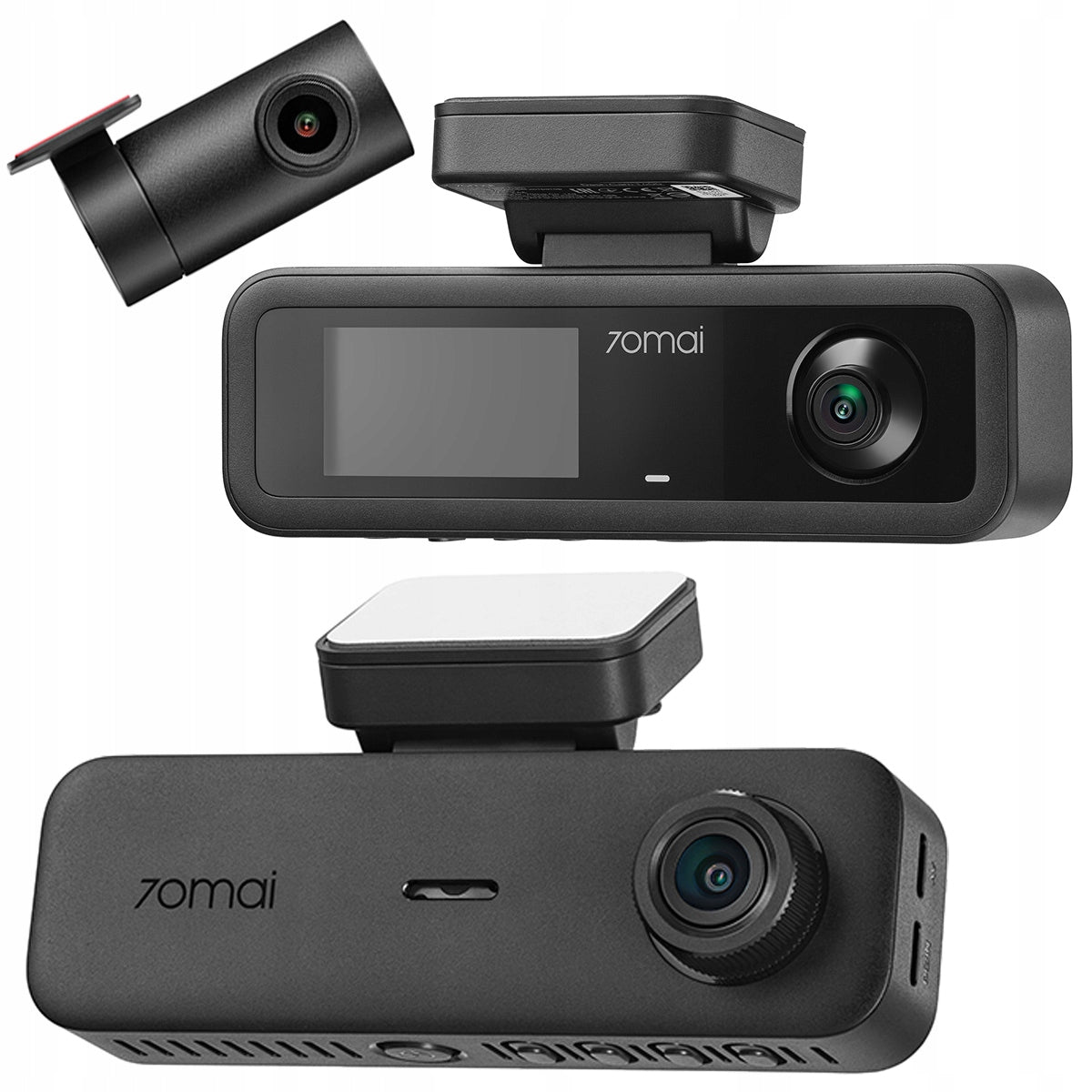 Car camera 70mai QHD HDR SET T400 front and interior + rear RC21