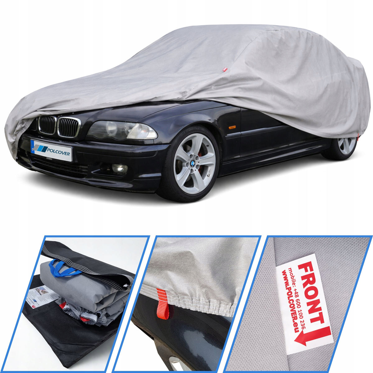 Car cover BMW 3 E36 E46 sedan, coupe 3W Polcover