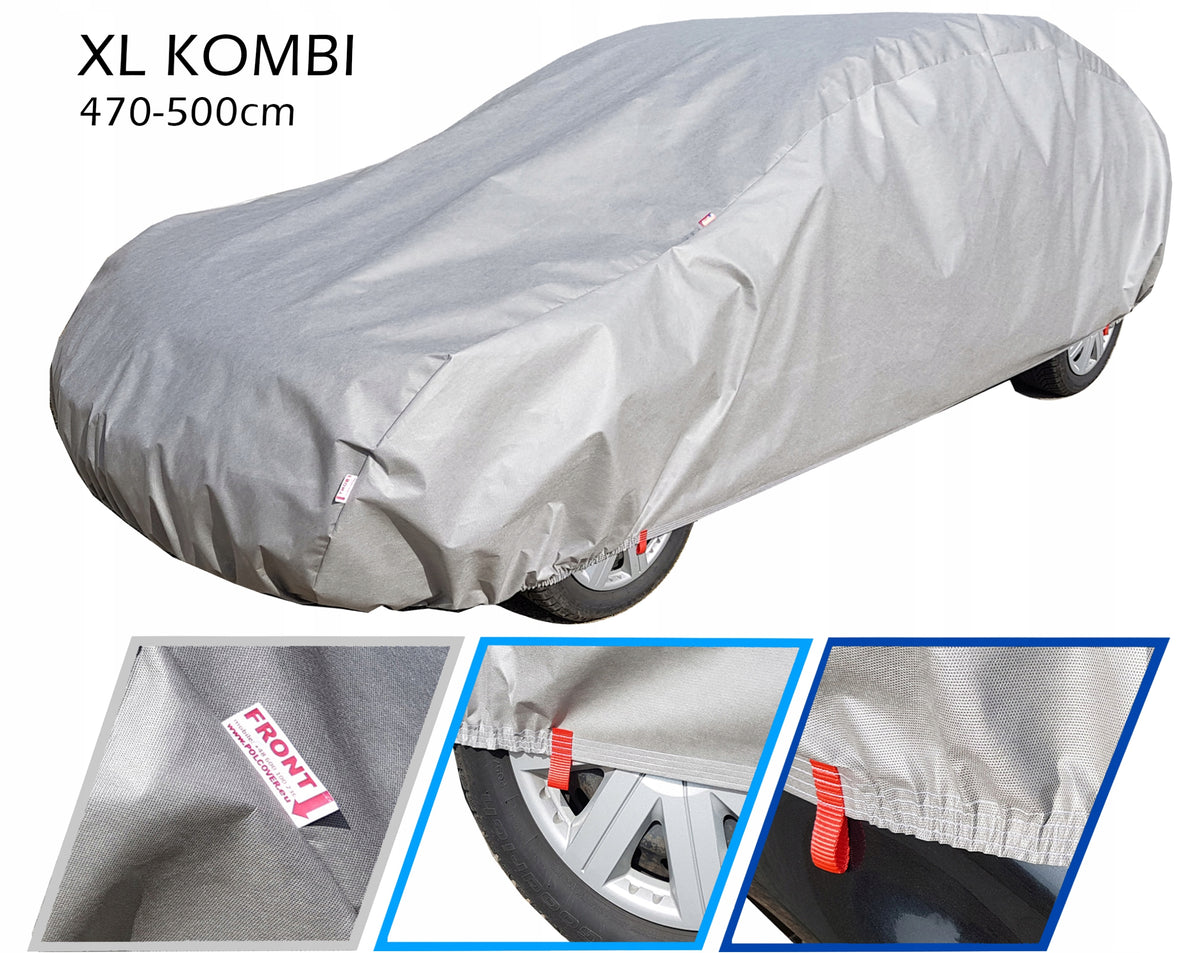 Car cover for XL station wagon 470-500 CLASSIC Manufacturer POLCOVER