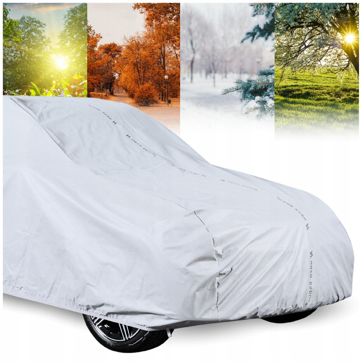 Car cover tarpaulin auto 3 layers cover Sedan L2 480-505 Packaging status original