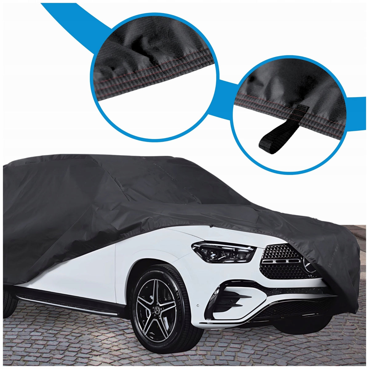 Car cover tarpaulin auto year-round SUV cover L2 480-505 Length 505 cm