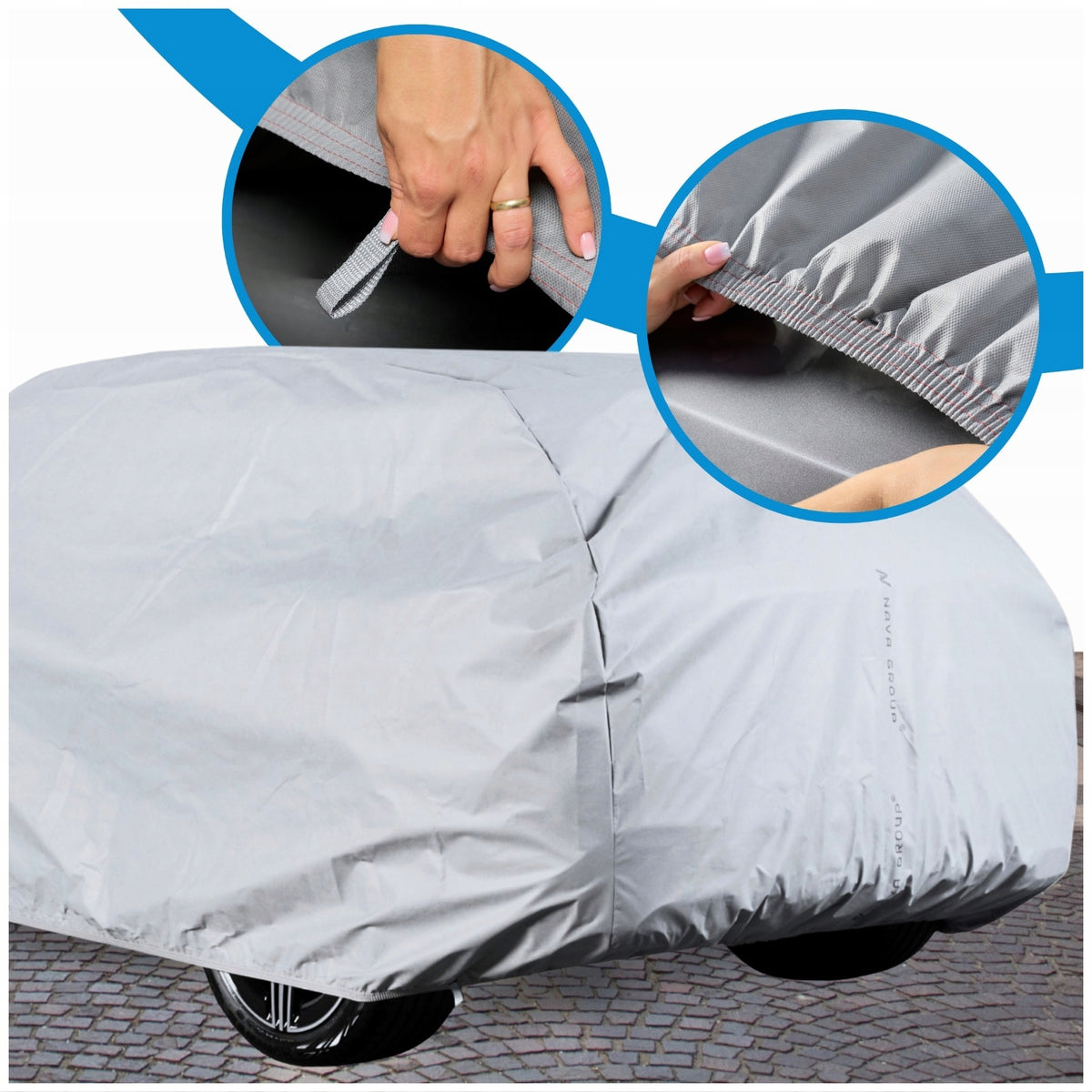 Car cover tarpaulin auto year-round SUV cover XL 505-530 Manufacturer Nava Group