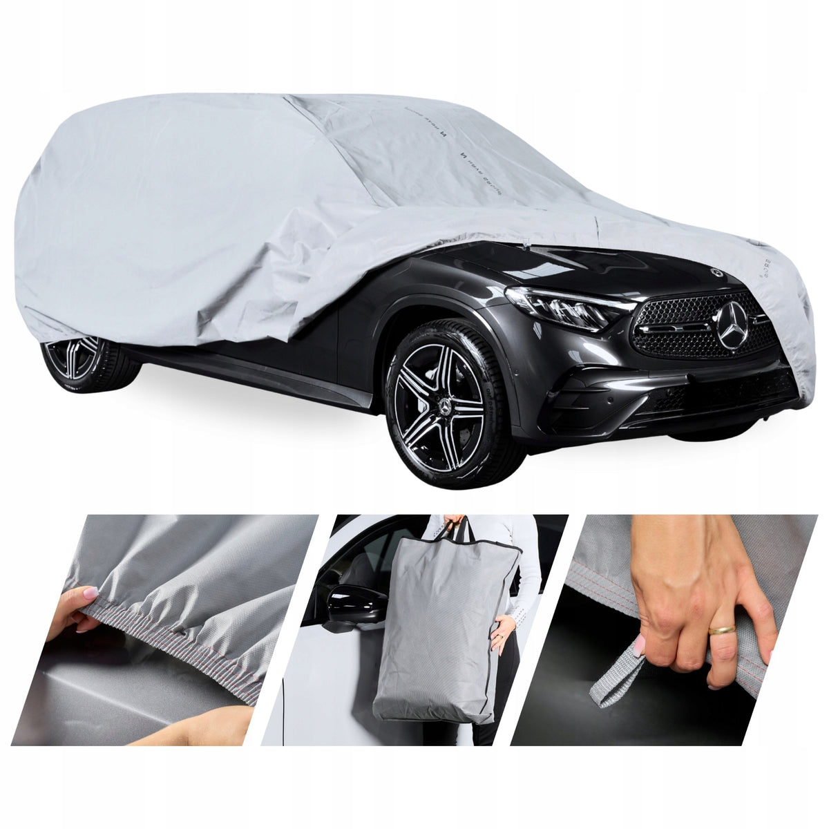 Car cover tarpaulin auto year-round SUV cover XL 505-530