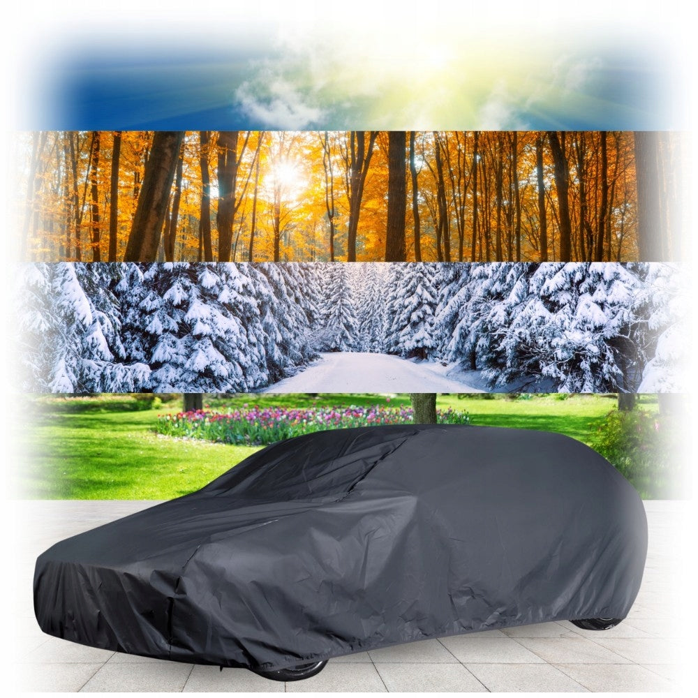 Car cover tarpaulin auto year-round station wagon cover L1 455-480 Length 480 cm