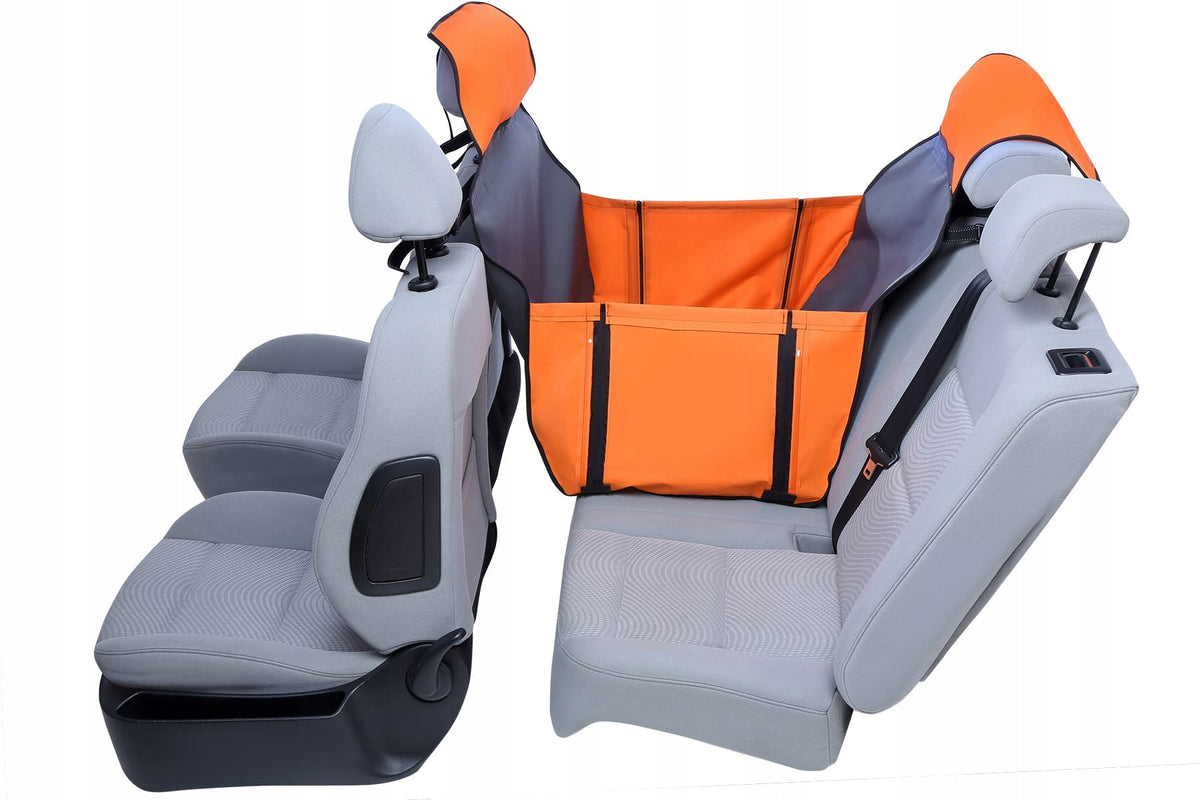 Car mat with headrest covers Kardimata Activ 90 cm