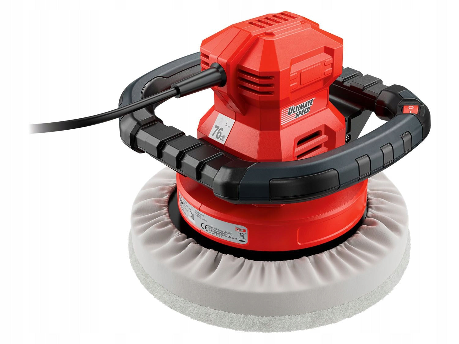 Car polisher + 4 Overlays 120W Ultimate Speed UPM 120 C3 Brand Ultimate Speed