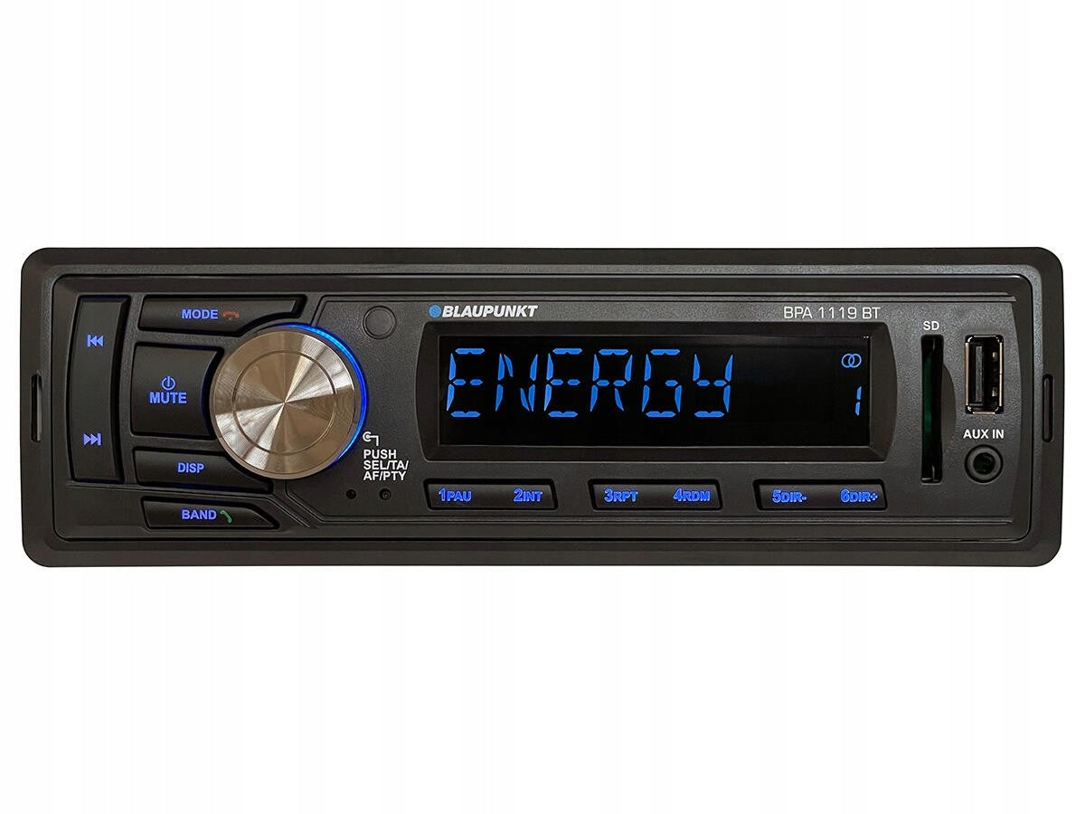 Car radio Bluetooth MP3 USB SD AUX 12V RCA - Blaupunkt BPA1119BT Manufacturer code 4260499851958