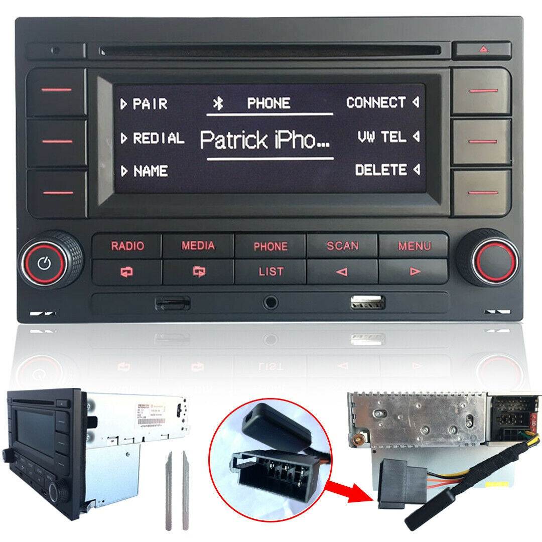 Car radio VW RCN210 Bluetooth CD USB SD for Golf 4 polo Passat B5 6