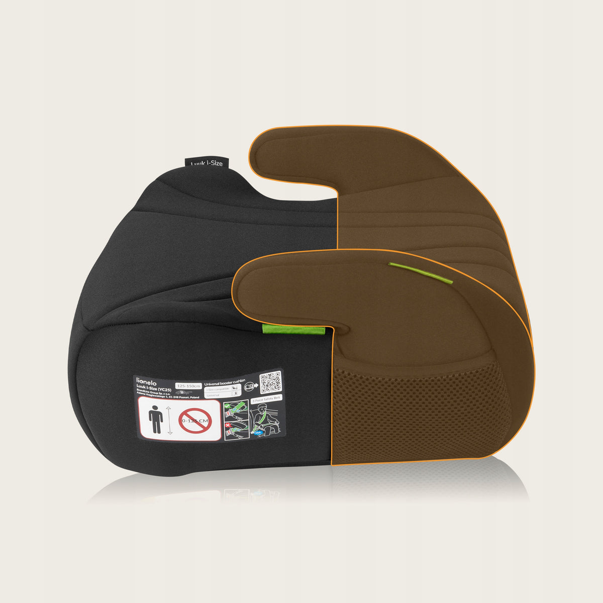 Car seat 120-150cm front mounting Lionelo Luuk i-Size Manufacturer code I-Size, pas samochodowy, uniwersalny montaż