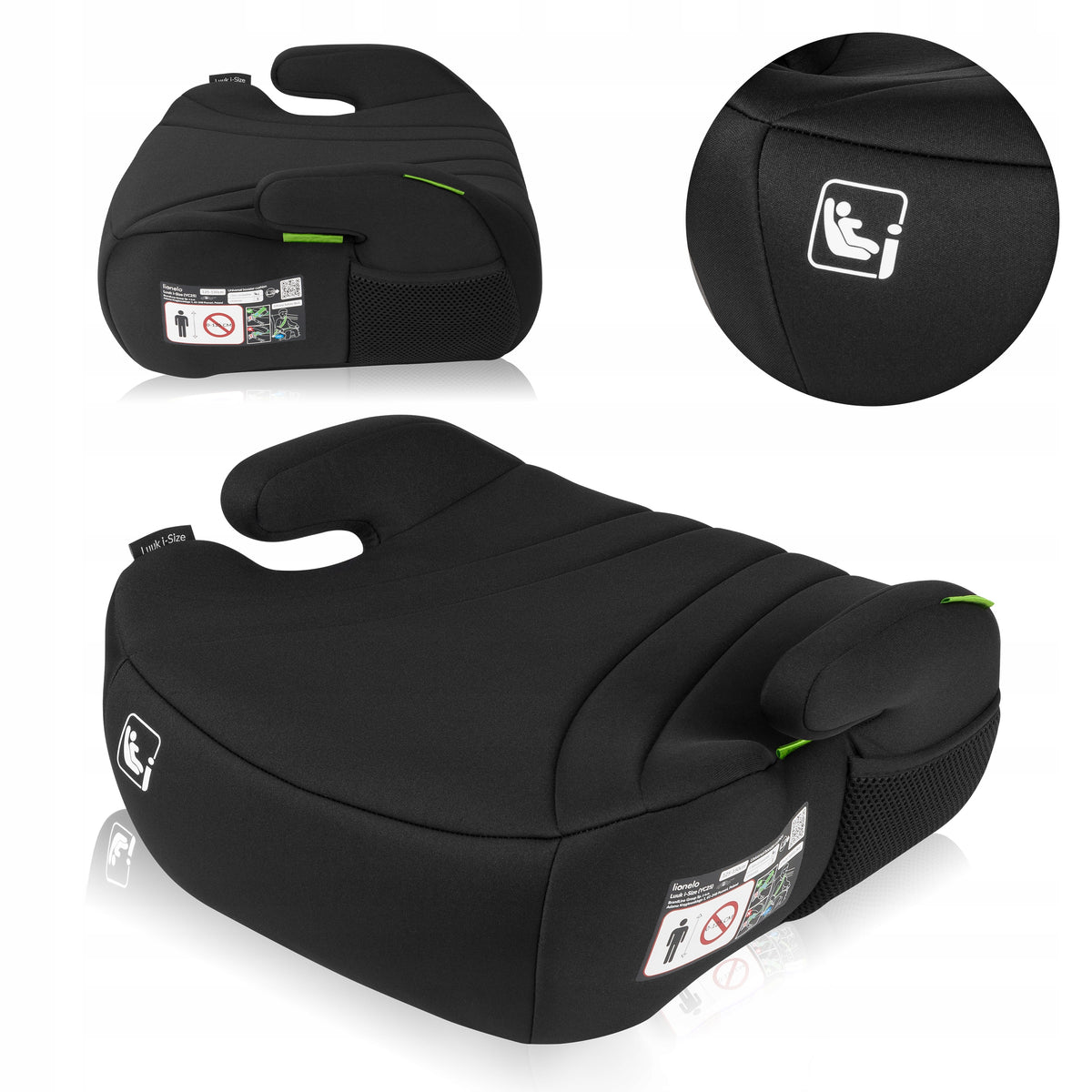 Car seat 120-150cm front mounting Lionelo Luuk i-Size