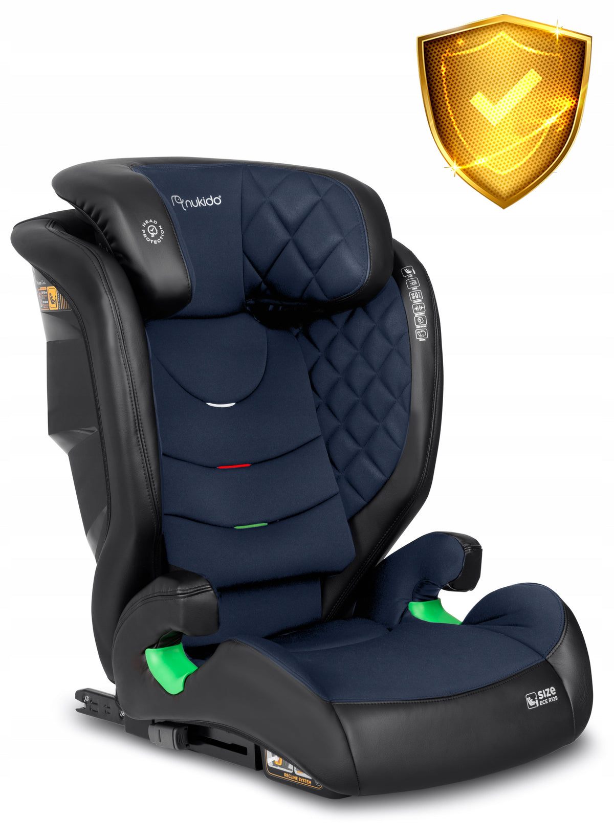 Car seat 15-36kg ISOFIX Nukido Louis i-Size Packaging status original