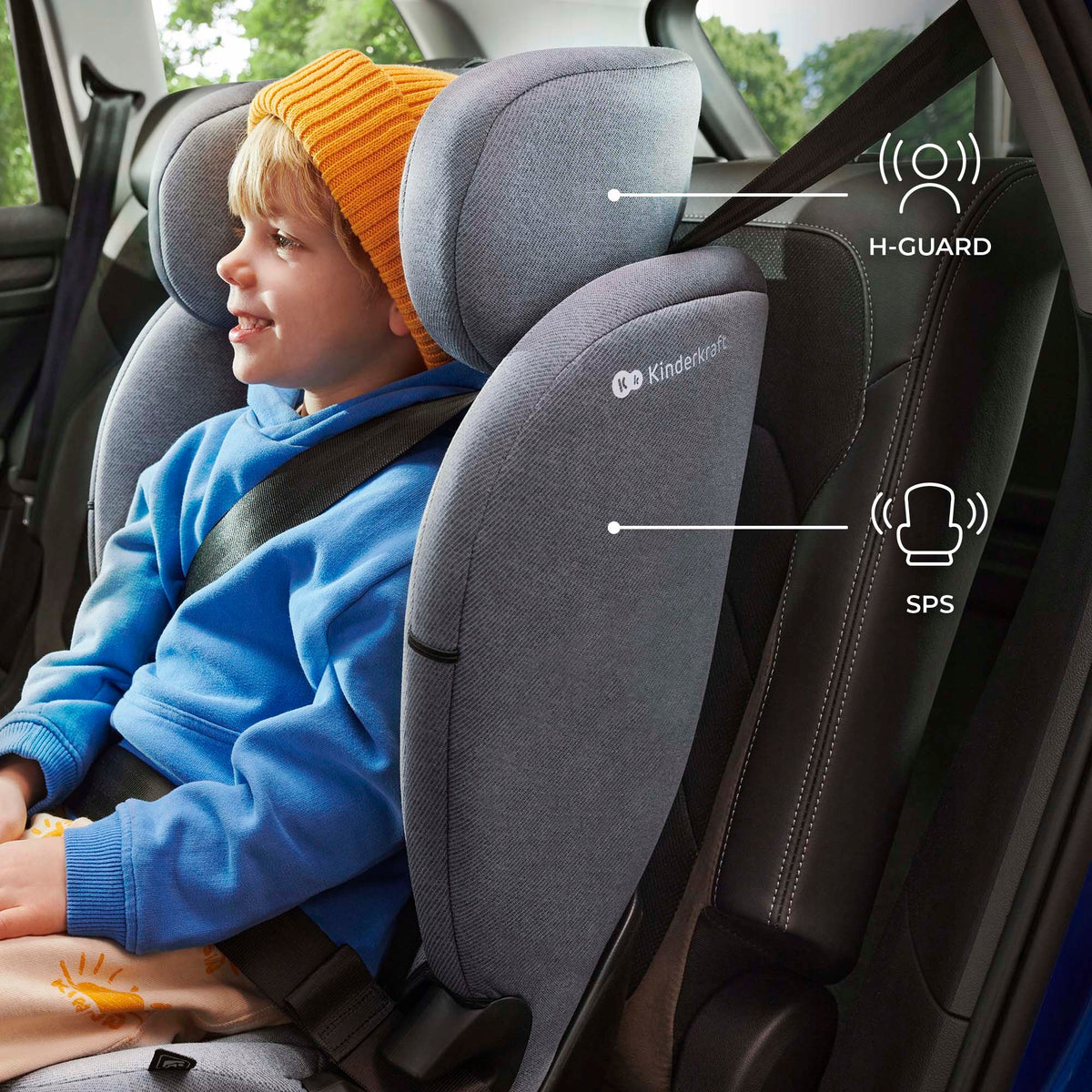 Car seat 76-150cm 9-36kg i-Size ISOFIX Kinderkraft ONETO 3 Manufacturer code KCONE300RED0000