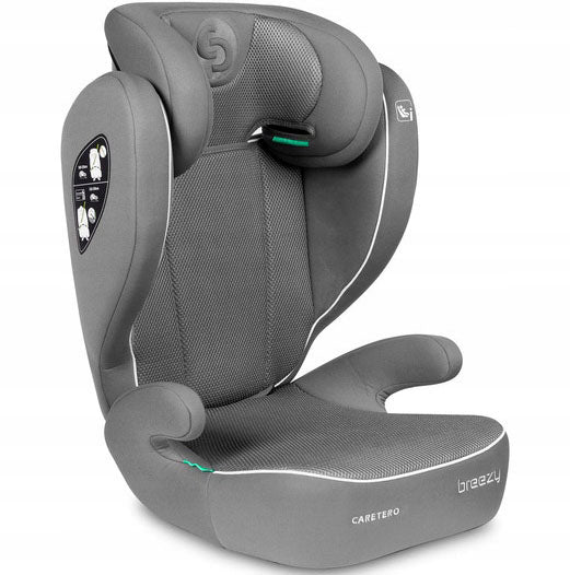 Car seat Caretero Breezy Grey 15-36 kg / 100-150 cm