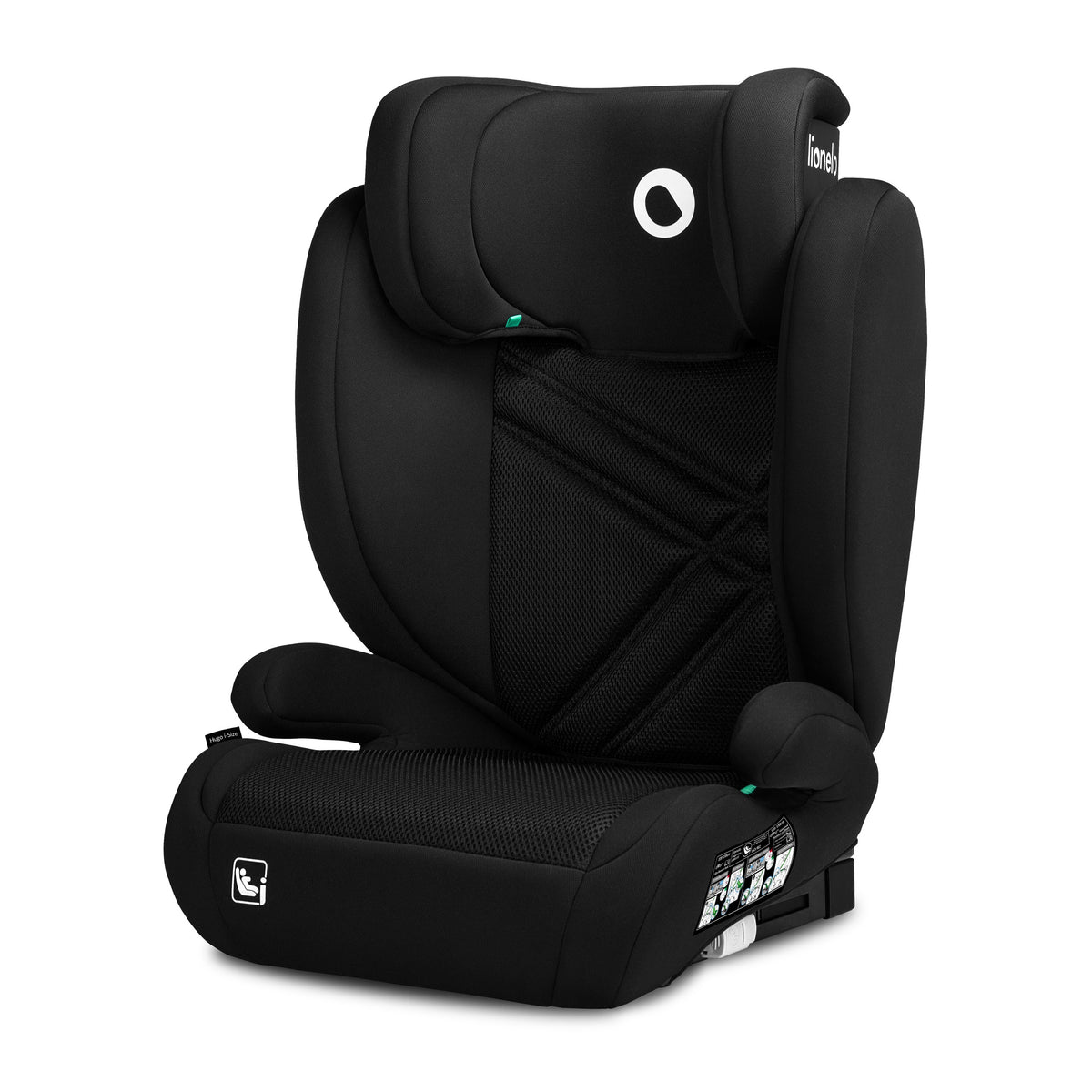 Car seat Lionelo HUGO Black Carbon isofix I-SIZE 15-36 100-150cm Packaging status original