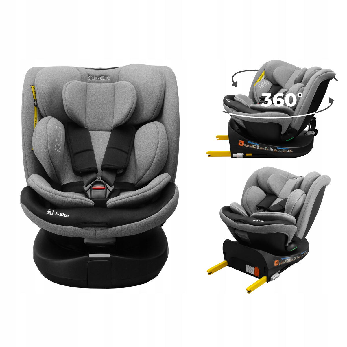 Car seat i-Size 360° ISOFIX 40-150 cm 8-st backrest tilt