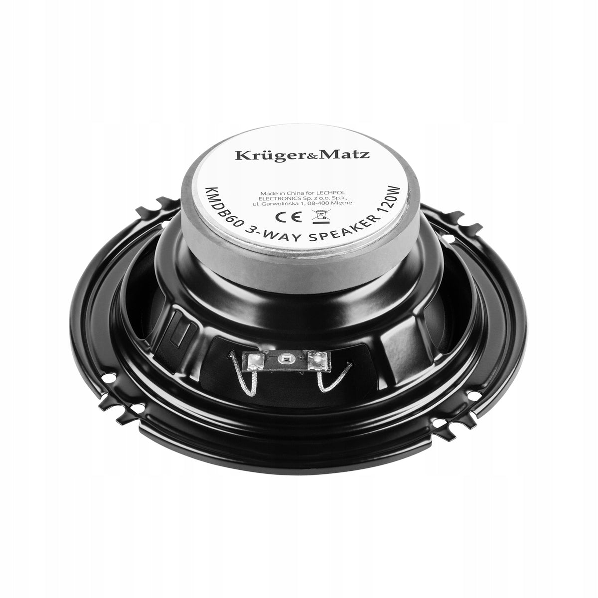Car speaker 2pcs 120W 3-way 6" three-way Kruger&Matz Manufacturer code KMDB60