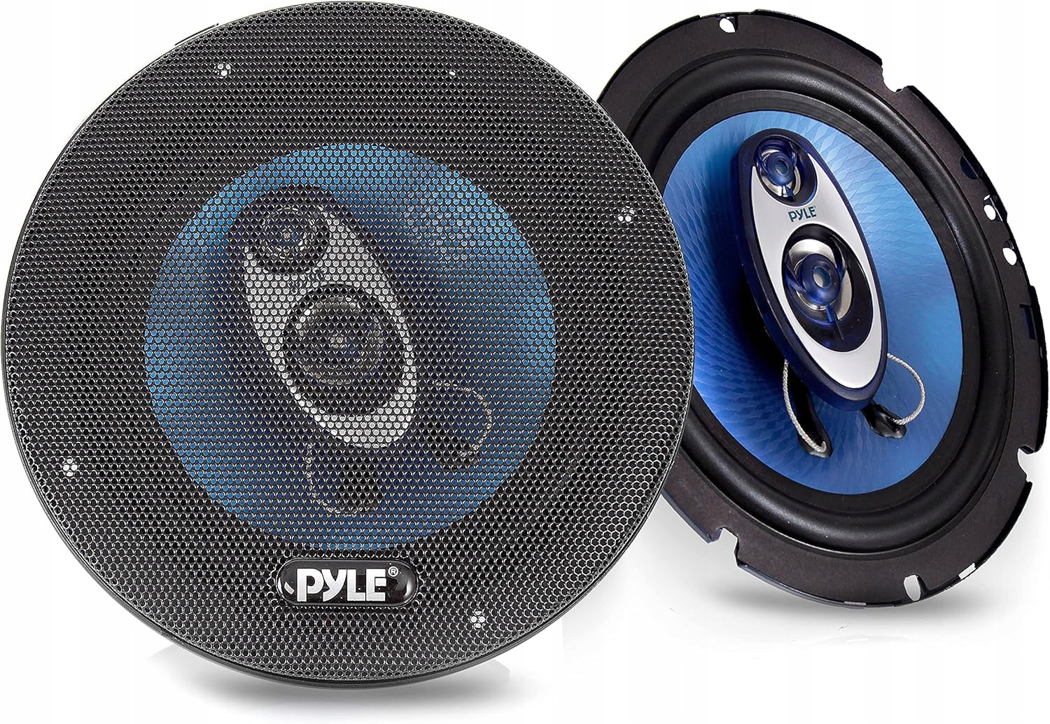 Car speakers 16,5cm / 165mm 3 way - 4Ohm - 360W Pyle PL63BL