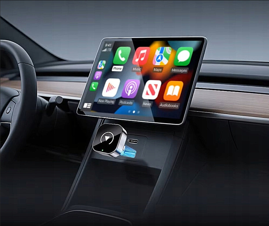CarPlay Android Auto Plug & Play 5GHz WiFi Wireless Adapter Manufacturer code 2 in1 Wireless CarPlay Android Auto Adapter
