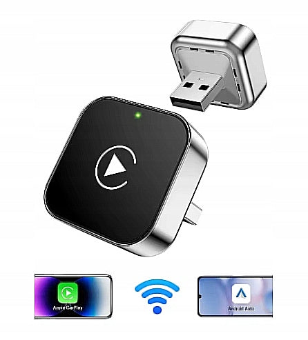 CarPlay Android Auto Plug & Play 5GHz WiFi Wireless Adapter