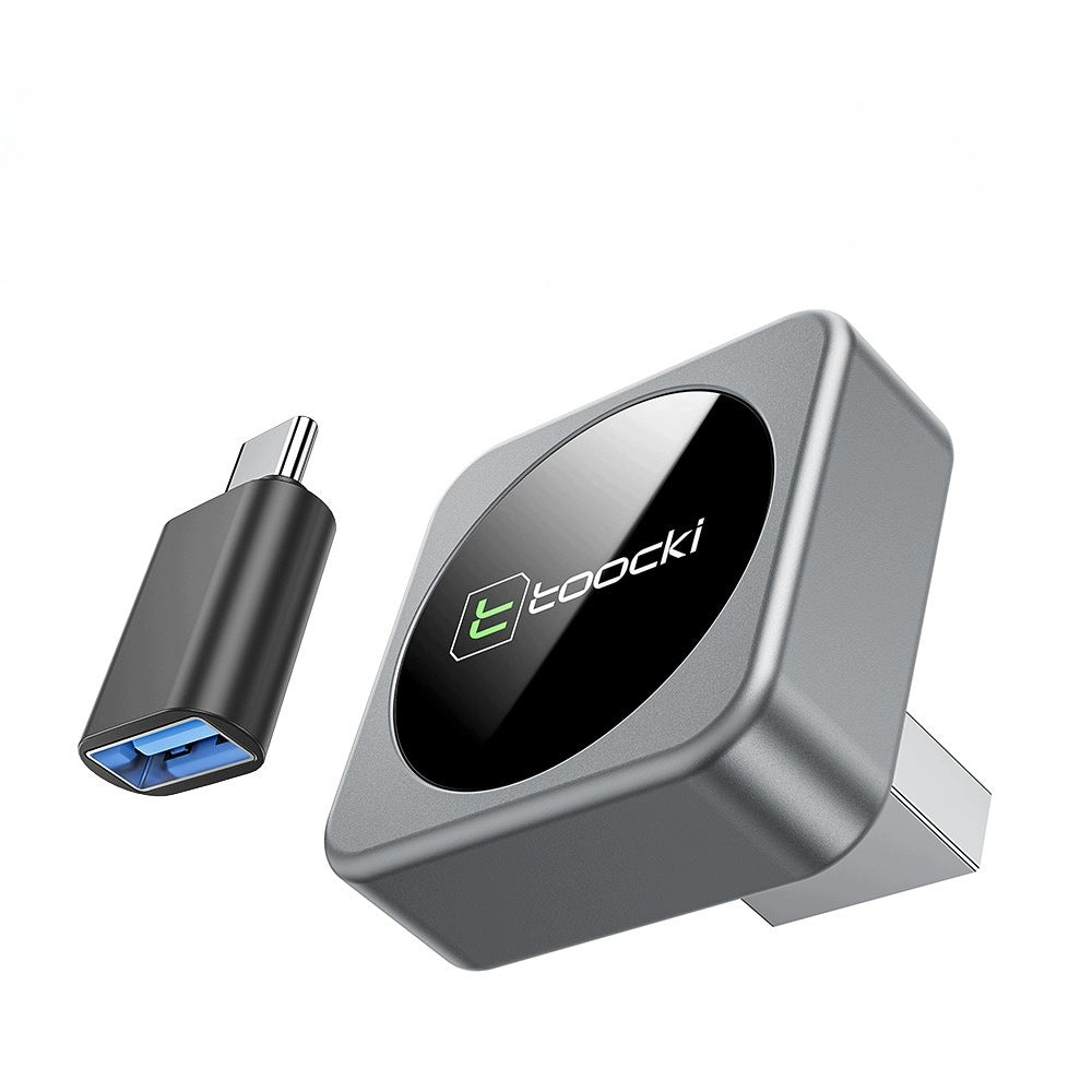 CarPlay Wireless Adapter,Android Auto Toocki WiFi 6 2in1 BT5.3 Packaging status original
