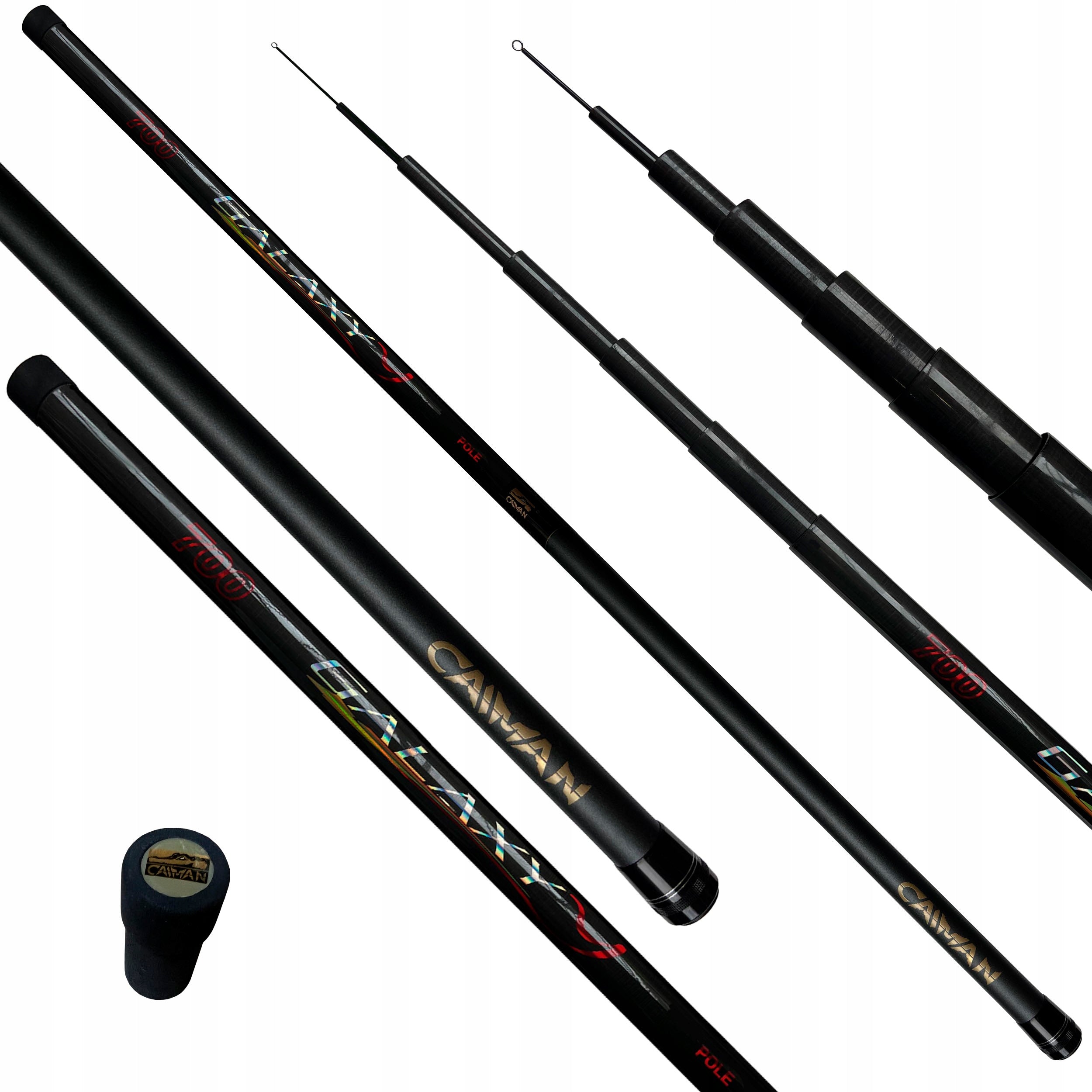 Carbon Bat Caiman Galaxy 700 – Fishing Rod 7m Float 5-25g IM6 Fast +FREEBIE