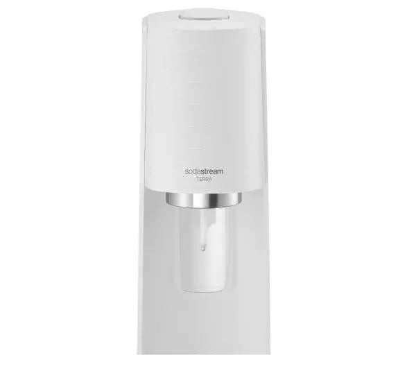 Carbonated Water Saturator Sodastream Terra White CO2 Cartridge Bottle 1L Volume 1000 ml