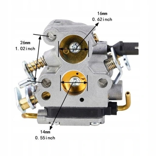 Carburetor kit for Husqvarna 235 235E 236 236E 240 240E Packaging status original