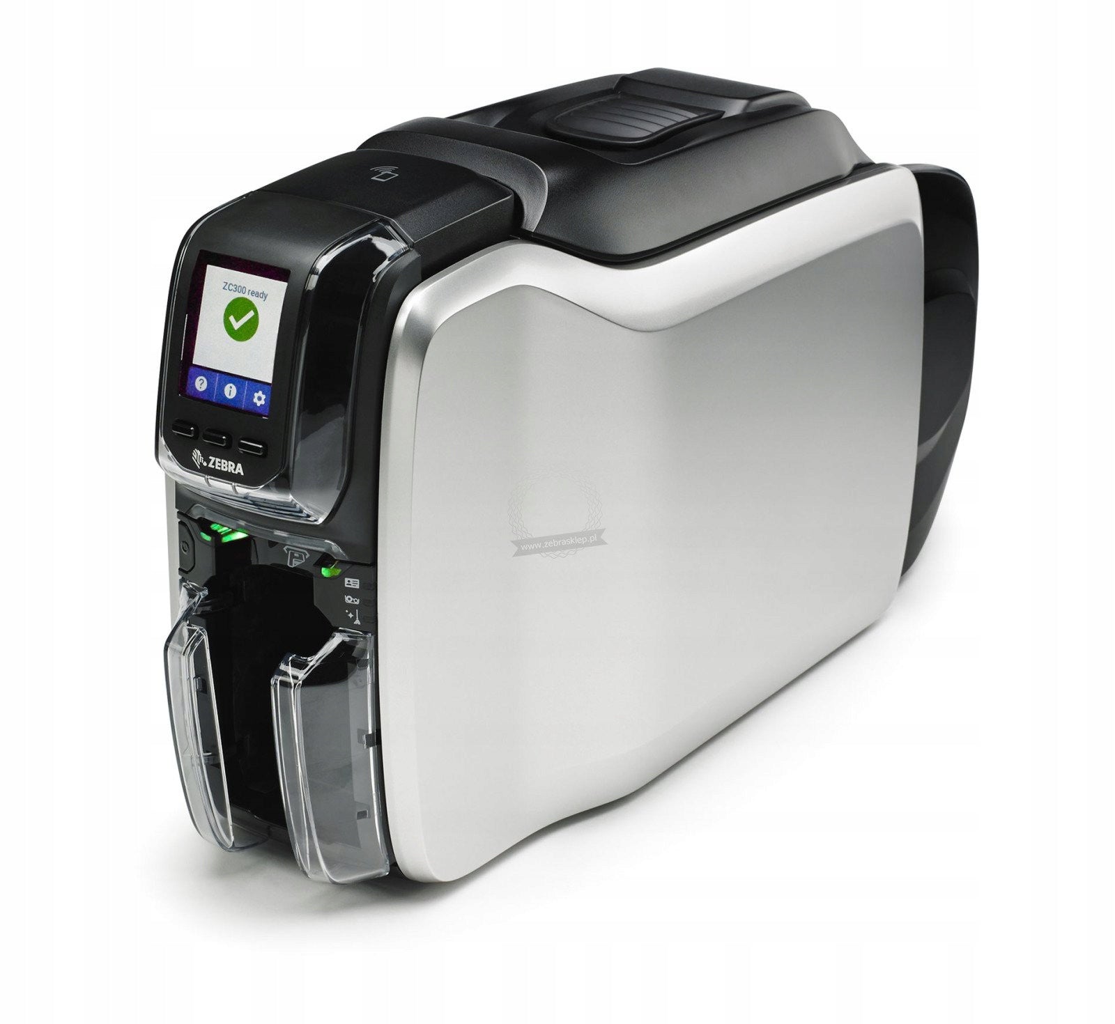 Card Printer Zebra ZC300 single-sided, USB, + 200kart Set