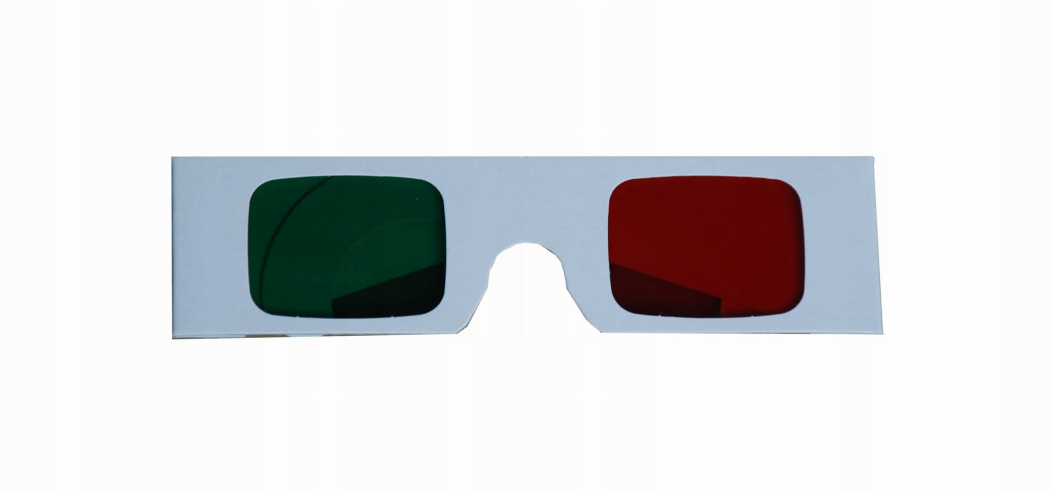 Cardboard 3D anaglyph glasses red green; 3D anaglyph glasses Packaging status original