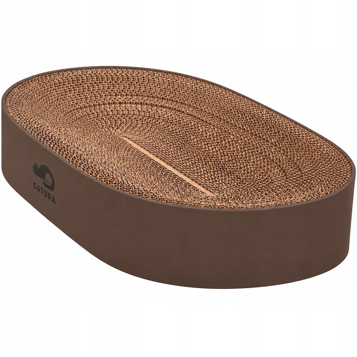 Cardboard SCRATCHER for cat CATURA 2in1 Cardboard BED 50x33x10 cm Packaging status original