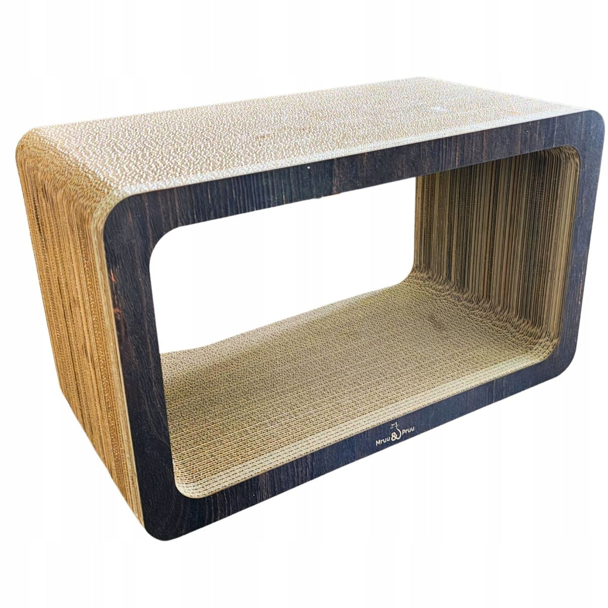Cardboard scratcher for cat Mruu&Pruu Resect brown XXL Brand Mruu&Pruu
