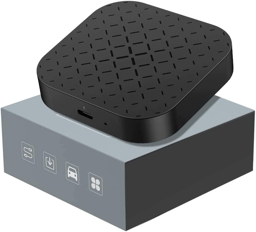 CarlinKit AIBOX Basic Wireless CarPlay & Android Auto Adapter, Android 11.0, 2GB RAM + 16GB ROM, Bluetooth