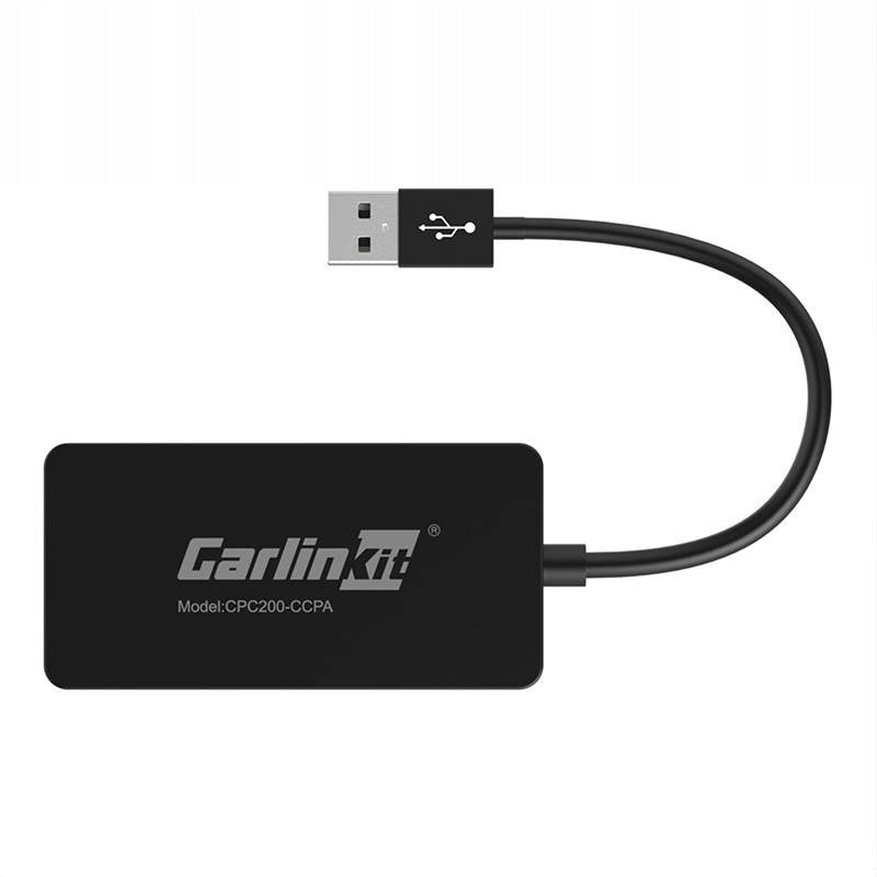 Carlinkit CCPA Apple Carplay/Android Auto Wireless Adapter (Black)