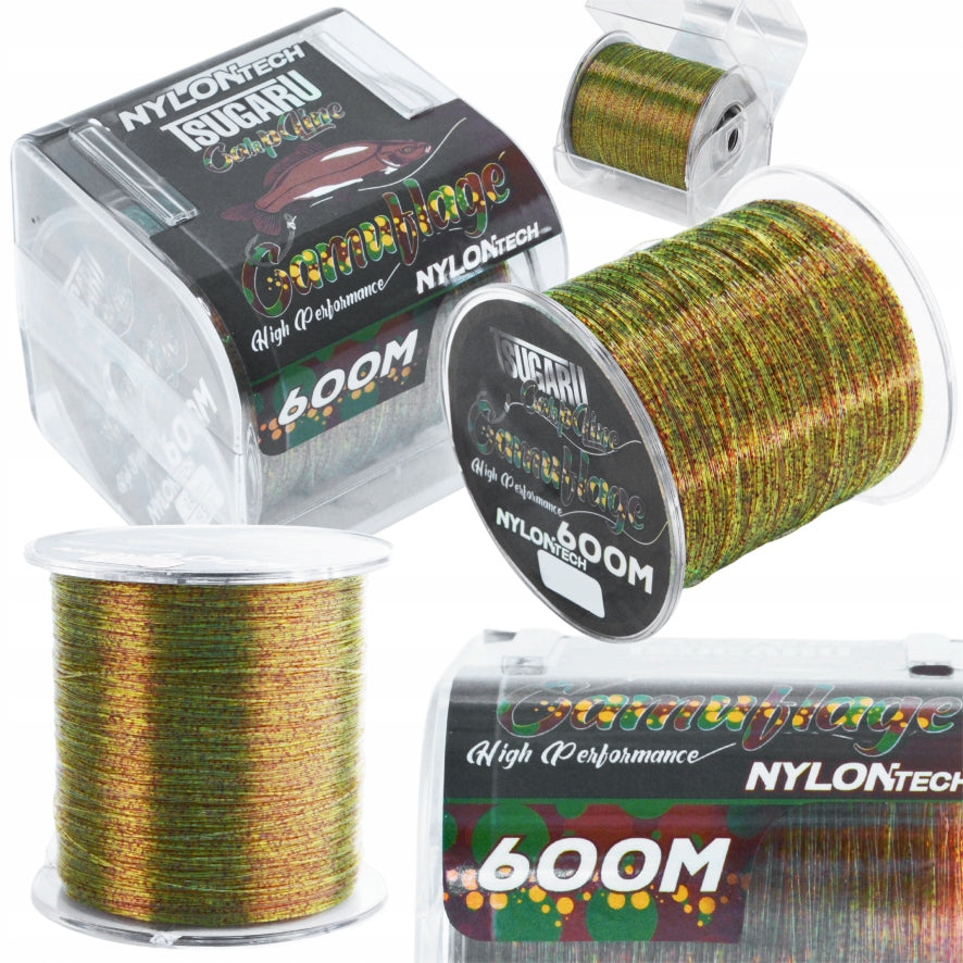 Carp fishing line HOKKAIDO TSUGARU 0,40 mm x 600M MULTI