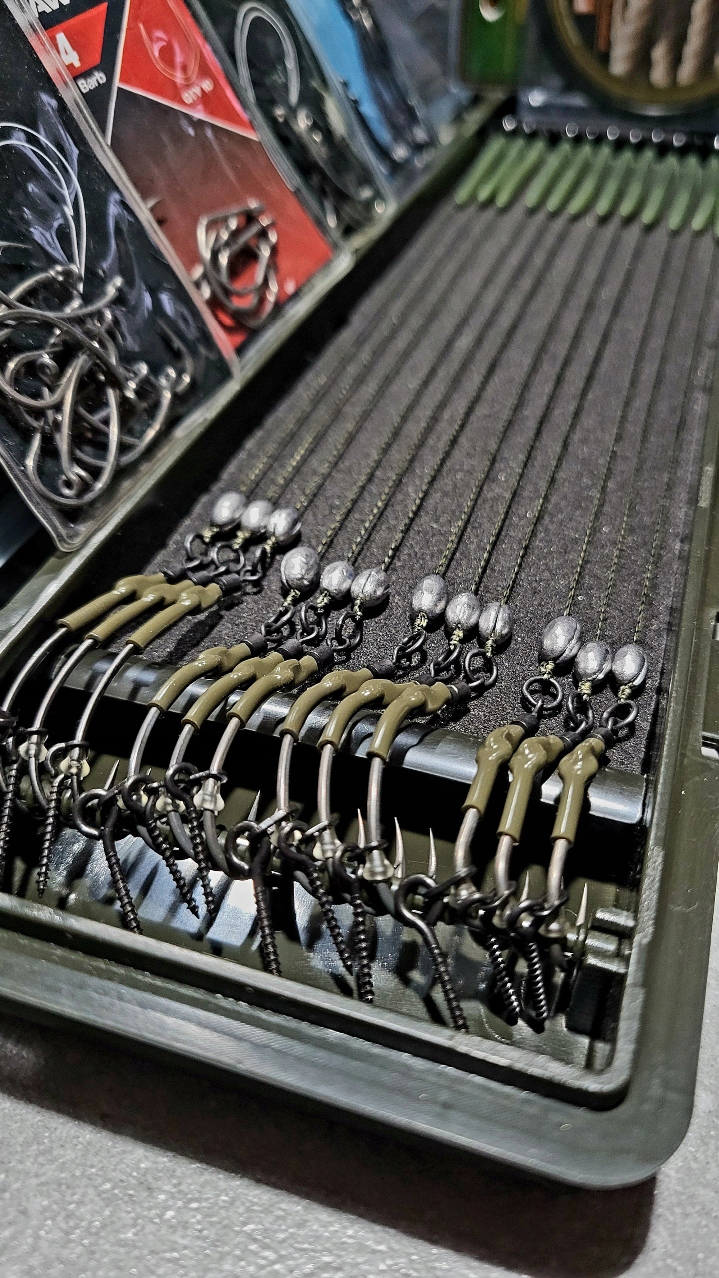 Carp leaders RONNIE RIG 12 pieces (P11/12) Manufacturer code P11/12