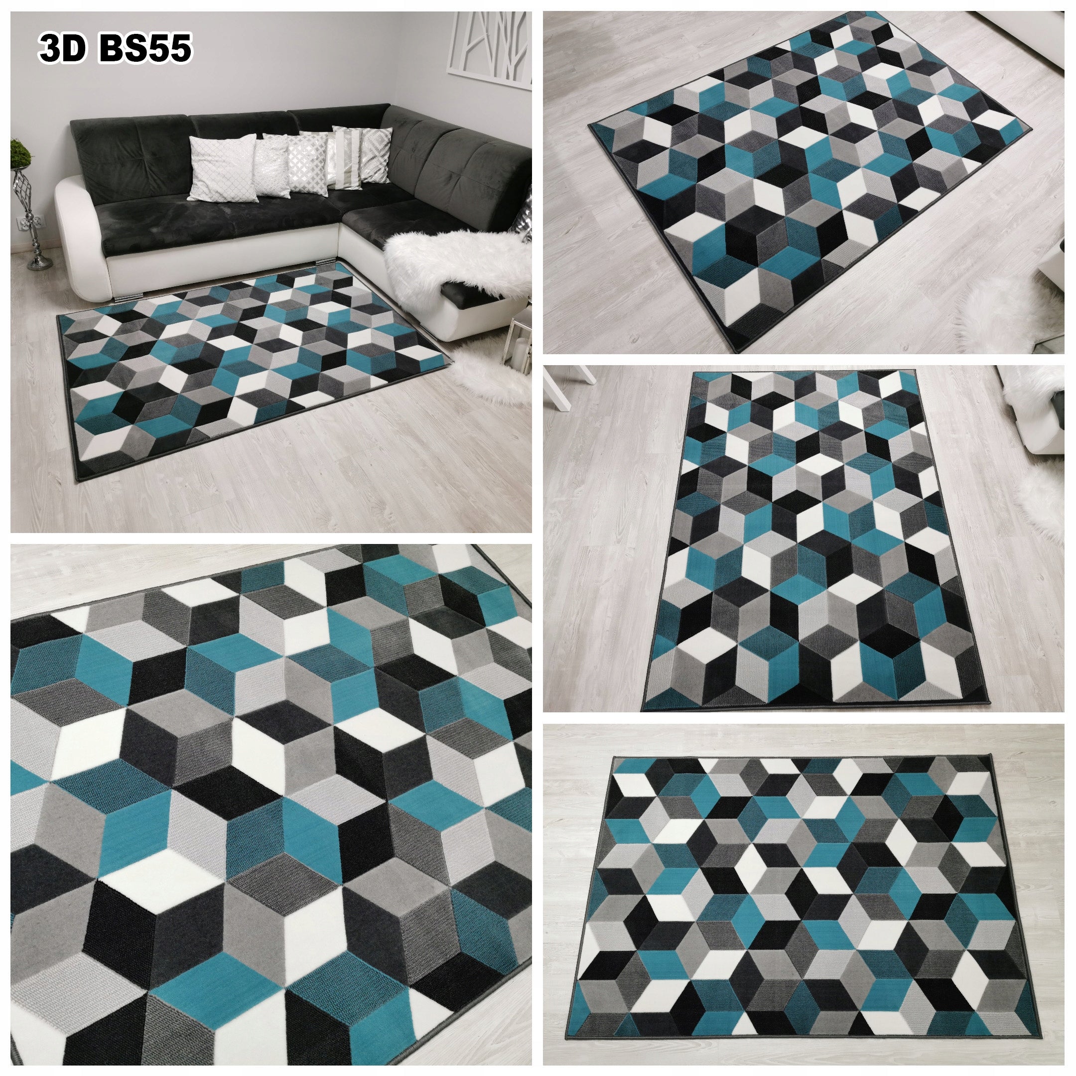 Carpet 120x170 colorful accent for youth room pleasant to the touch Manufacturer code NEW IDEA