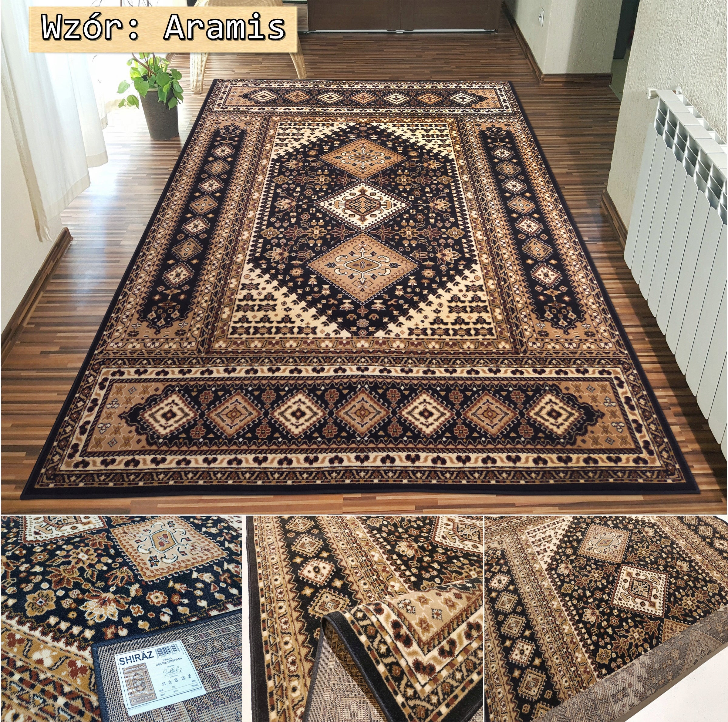 Carpet Alfa Belgian woven 300x400 3X4 4X3 living room Solid Stylish Manufacturer code 1670 B11