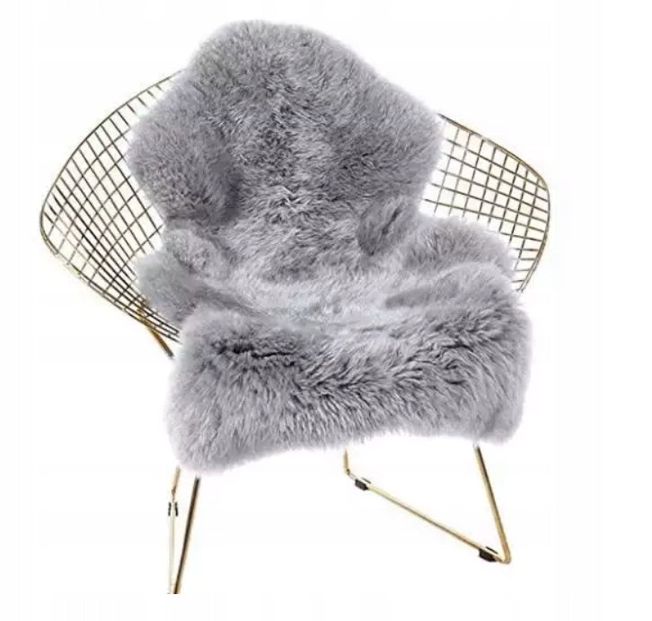 Carpet Artificial Sheepskin Fluffy Fur Rug For Living Room Soft 120 cm Brand no brand