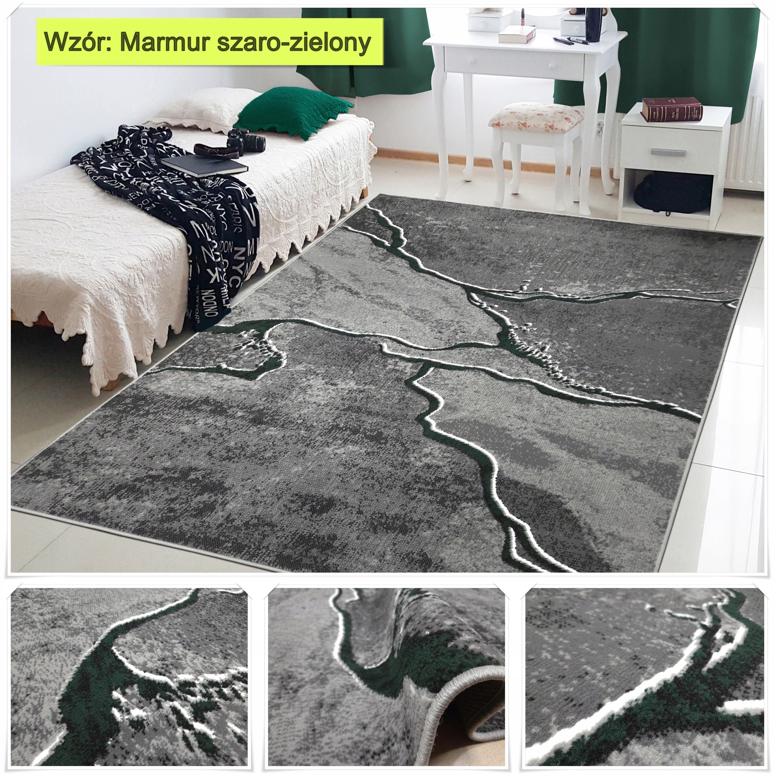 Carpet Duplex Modern Idea 3D 200x300 2x3 Woven for Living Room Packaging status original