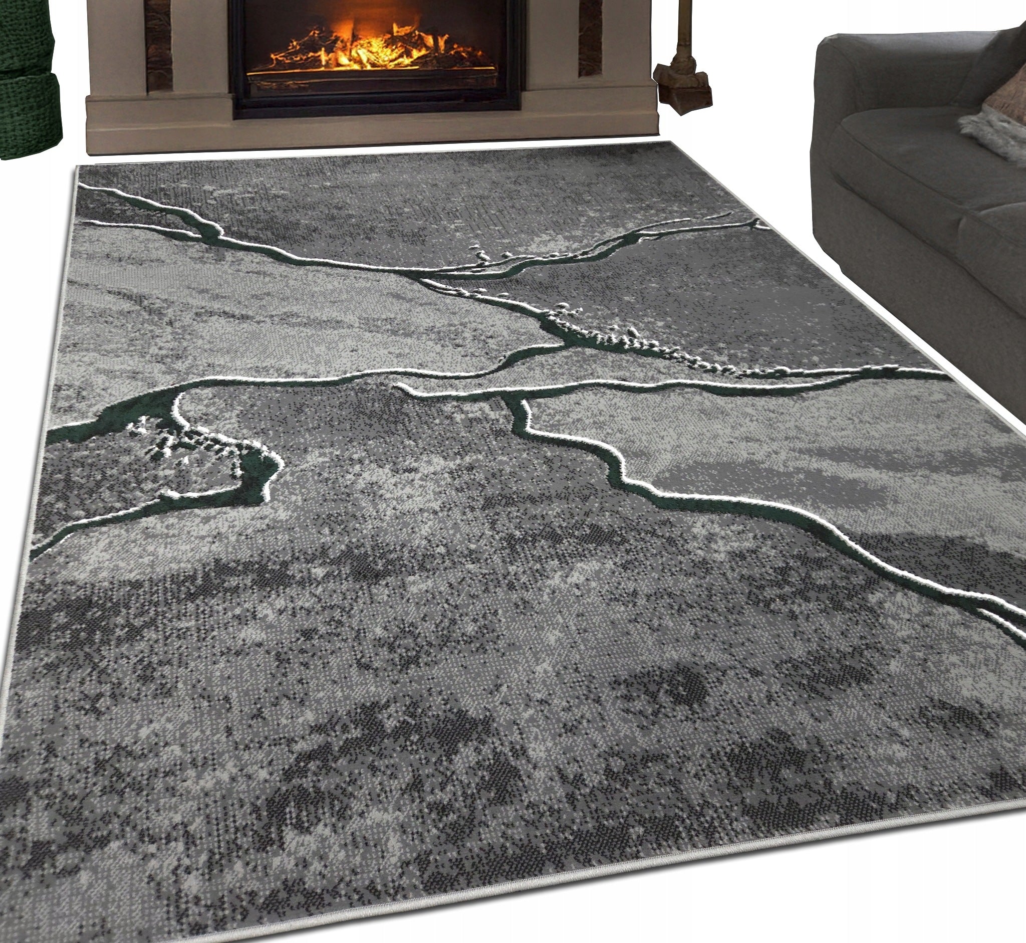 Carpet Duplex Modern Idea 3D 200x300 2x3 Woven for Living Room