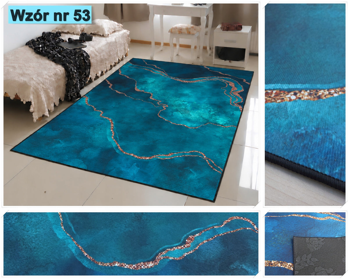 Carpet Fancy 200x300 Modern Various Designs! Green Blue Grey Turquoise Manufacturer code Fancy