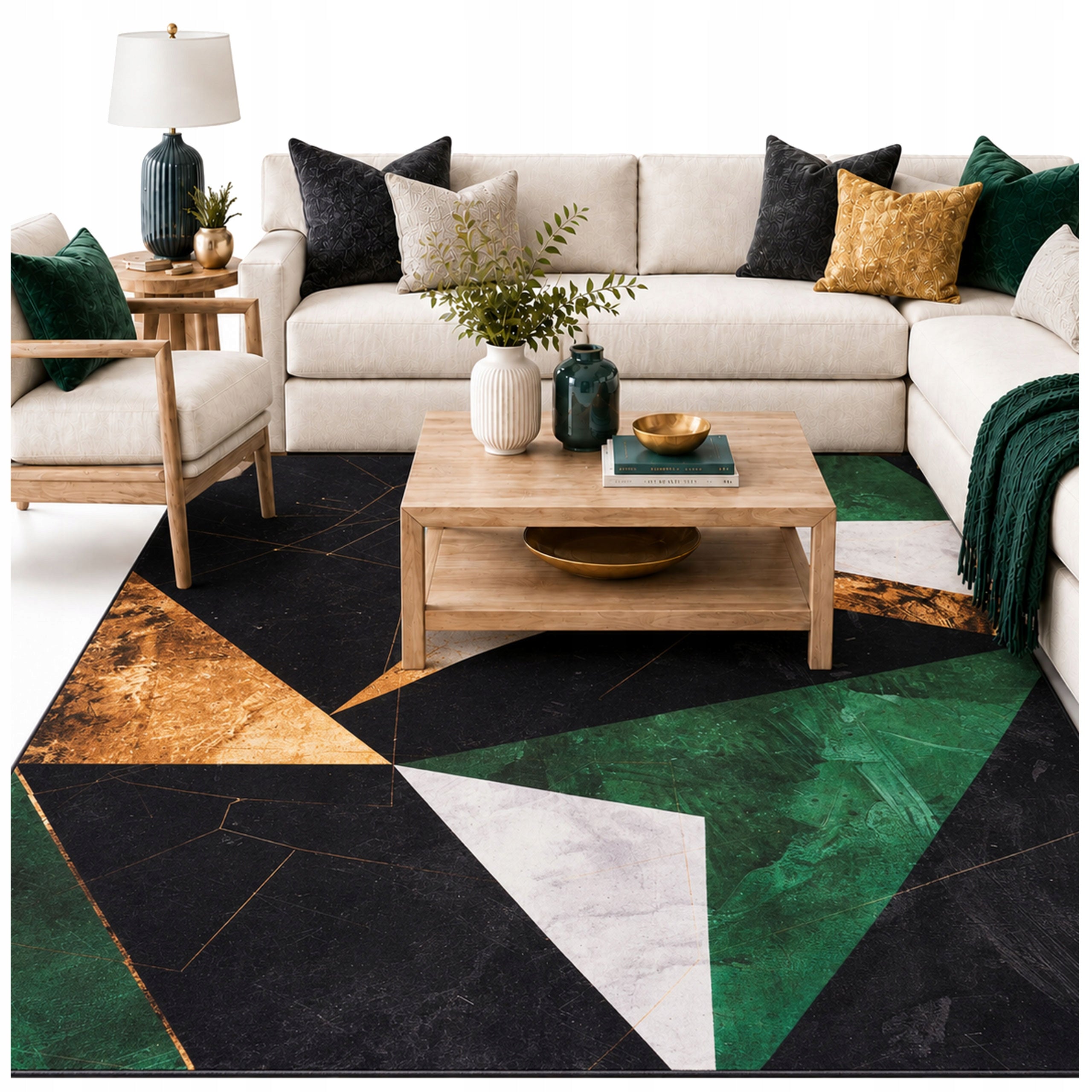 Carpet NOVO 160x200 non-slip soft silky modern living room