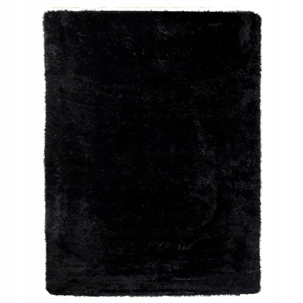 Carpet Plush 140x200 Soft Plush Black v2