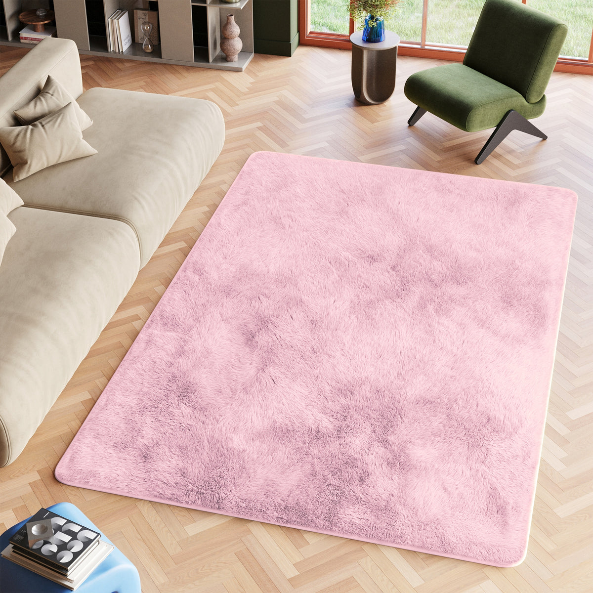 Carpet Plush 160x230 Soft Plush Light Pink v10 EAN (GTIN) 5903591336112