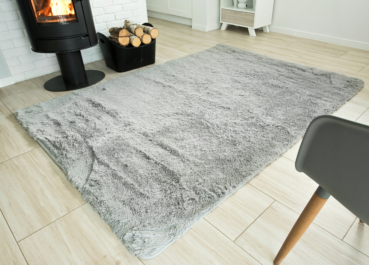 Carpet Plush 80x150 Soft Plush Gray v11 Manufacturer code SILK LIGHT GREY