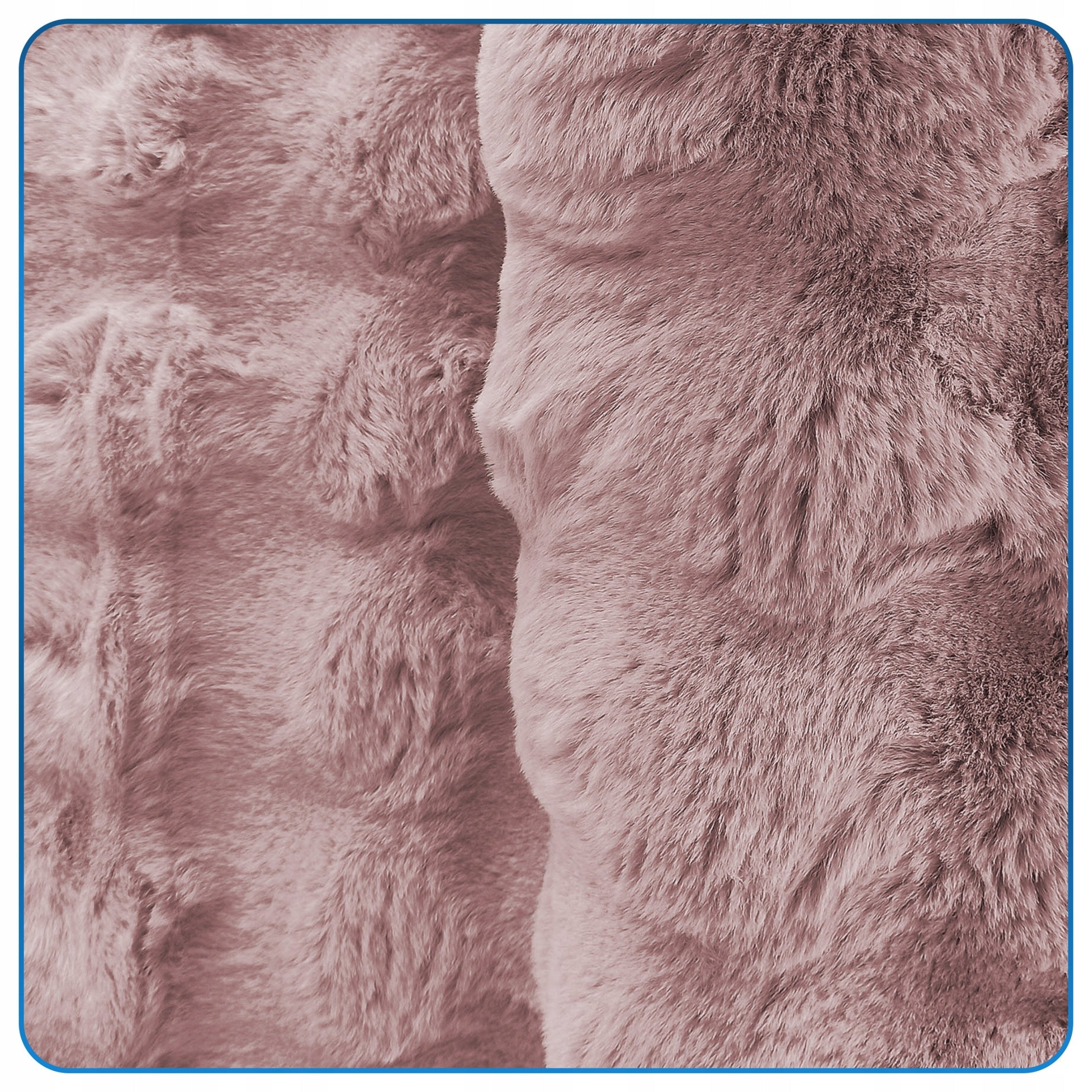 Carpet Rabbit Bubble 80x150 cm plush for living room fur rabbit velvet Packaging status original