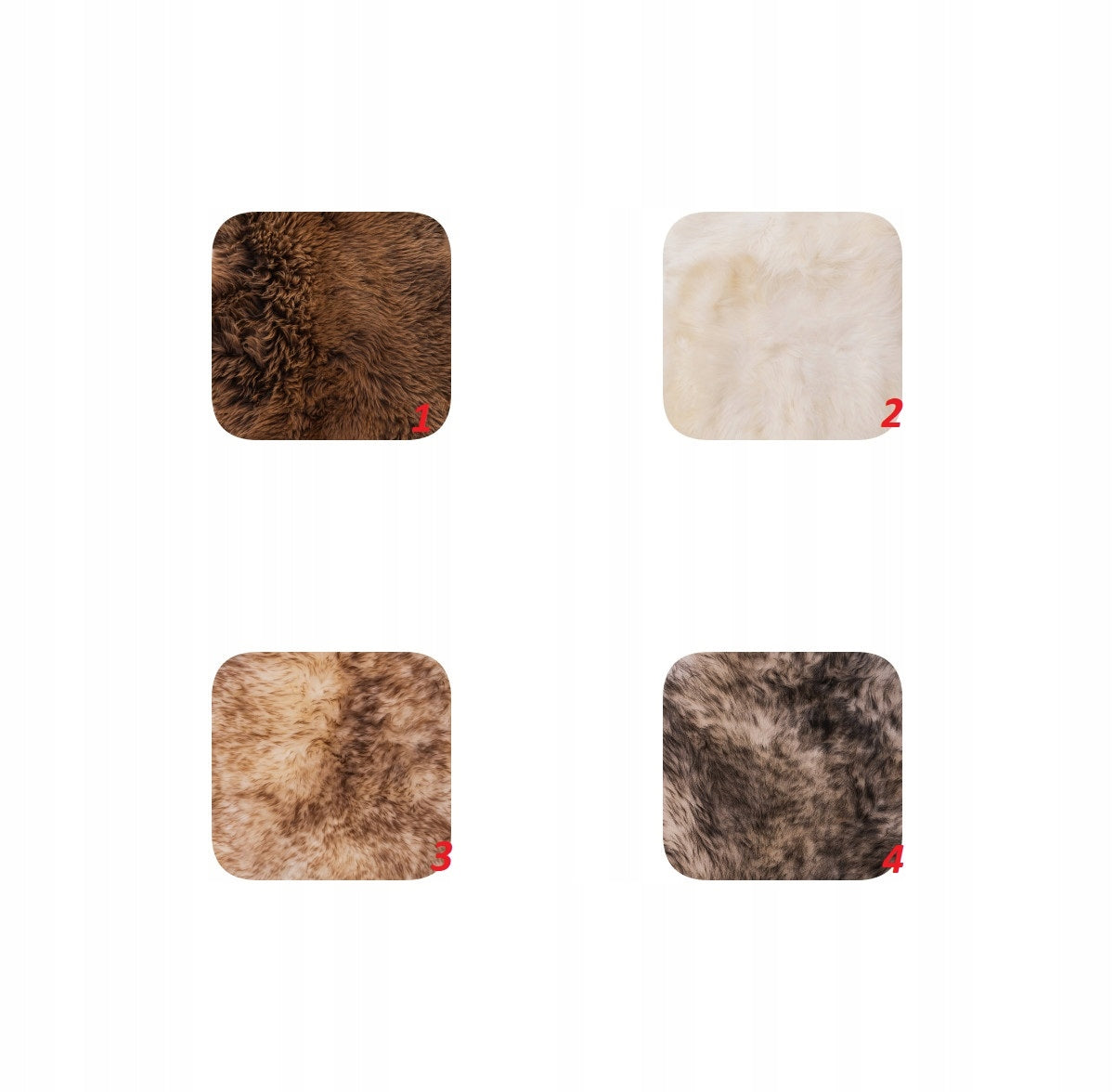 Carpet Rug 100x70 Sheepskin Natural Wool Manufacturer code DK4