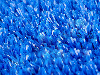 Carpet artificial grass BLUE dense 2m wide Brand no brand