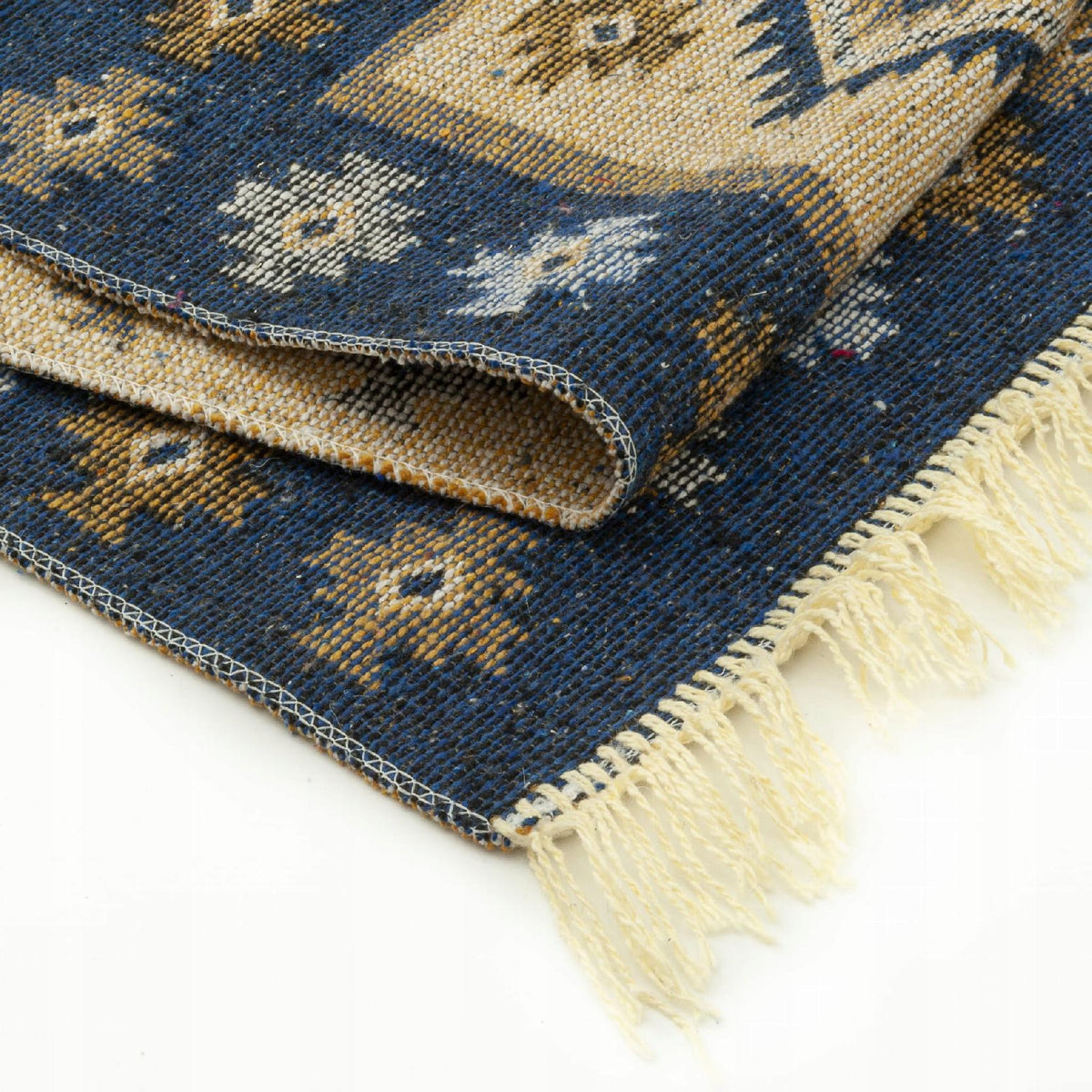 Carpet kilim woven double-sided pattern 80x150cm tassels Manufacturer code 504088
